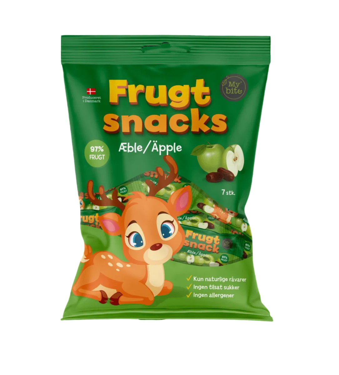Frukt Snacks Mybite Äpple 36 x 100 g